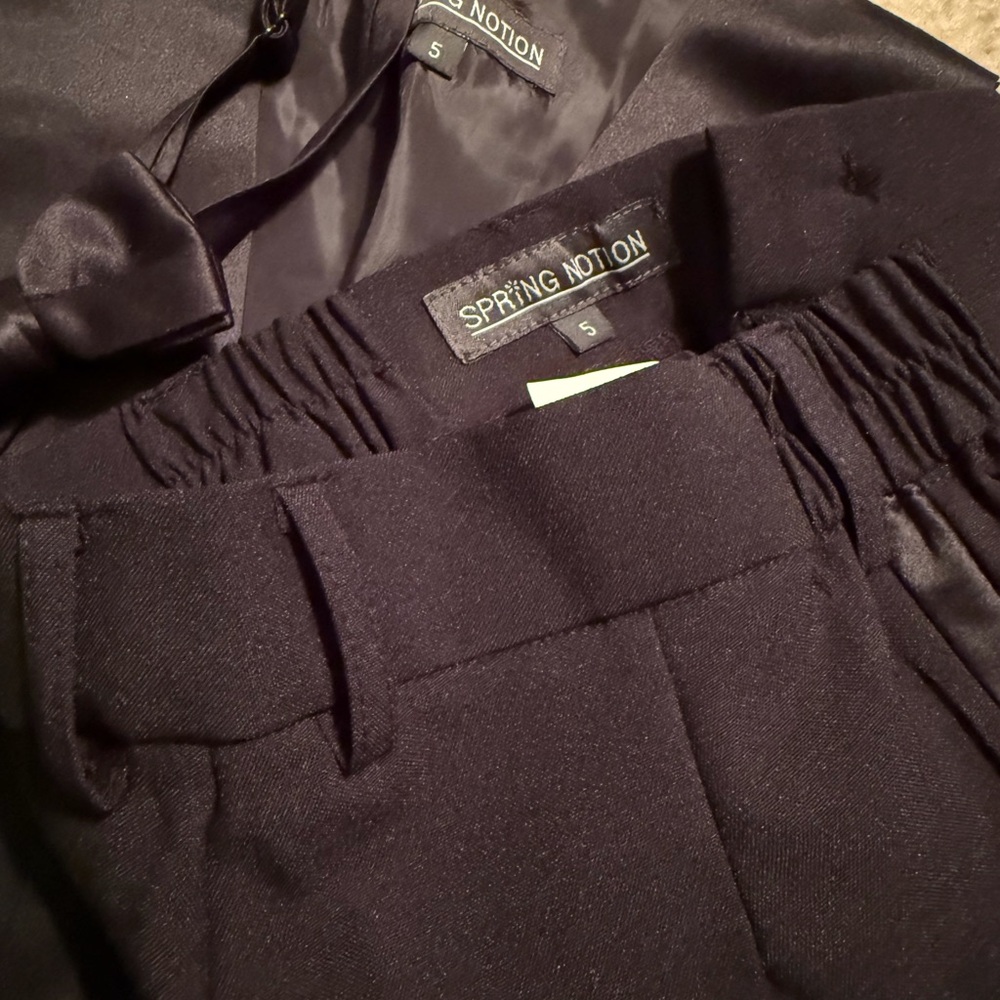 Spring Notion Kids Black Matching Set - Picture 2 of 2